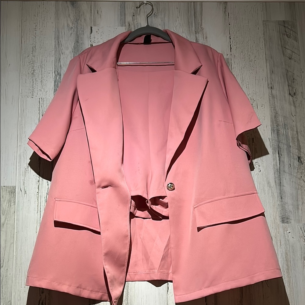 Women's Pink Blazer